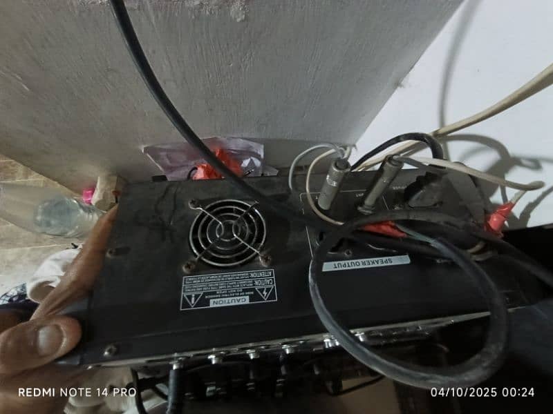 yhama power mixer 400 wad 4 cenal JBL ispikar sond sistam 2
