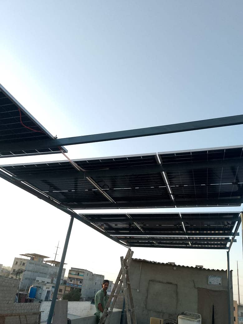 SOLAR installation/solar elevated structure/solar system expert 6