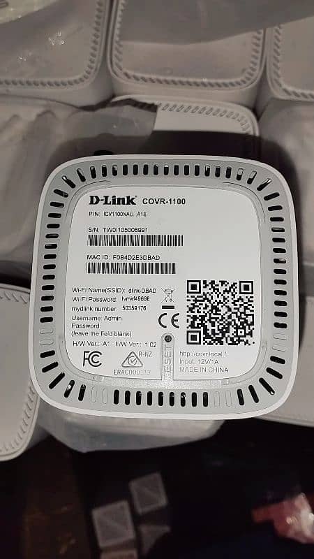 D-Link cover-1100 Dualband Ac1200 Mesh wifi Router 1