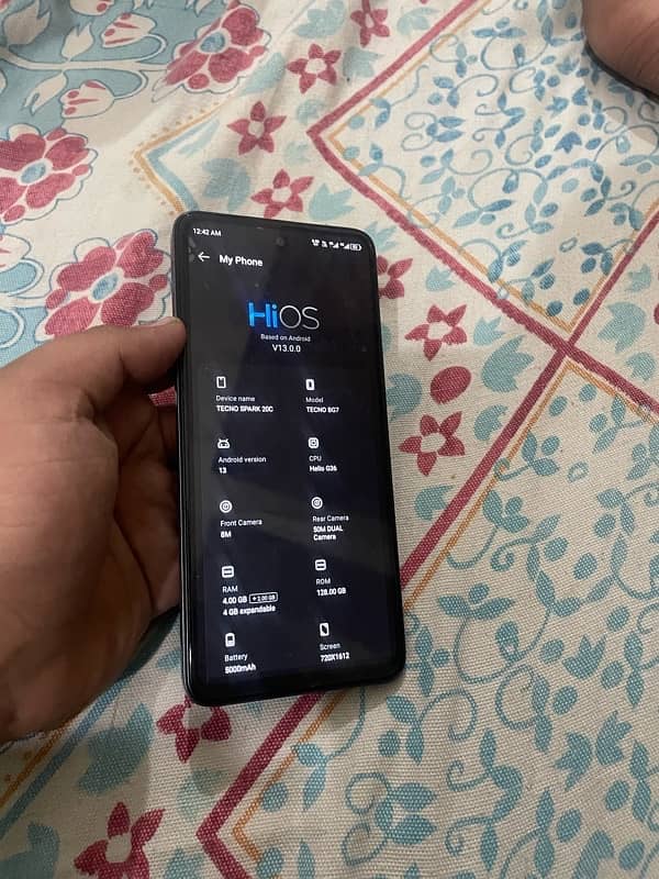 Tecno Spark 20c Lush condition 4+4/128 03392608091 6