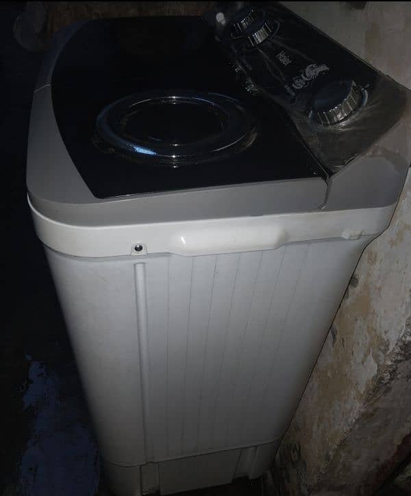 Haier 10 kg manual washing used machine with  no fault 6