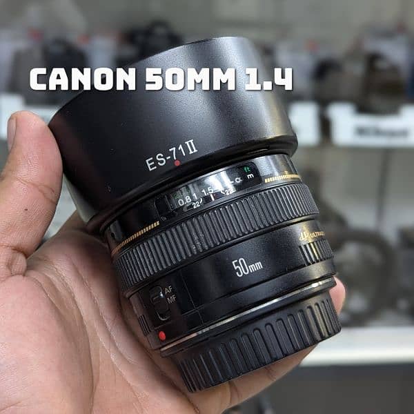 Canon 50MM F/1.4 usm just like new condition 10/10 0