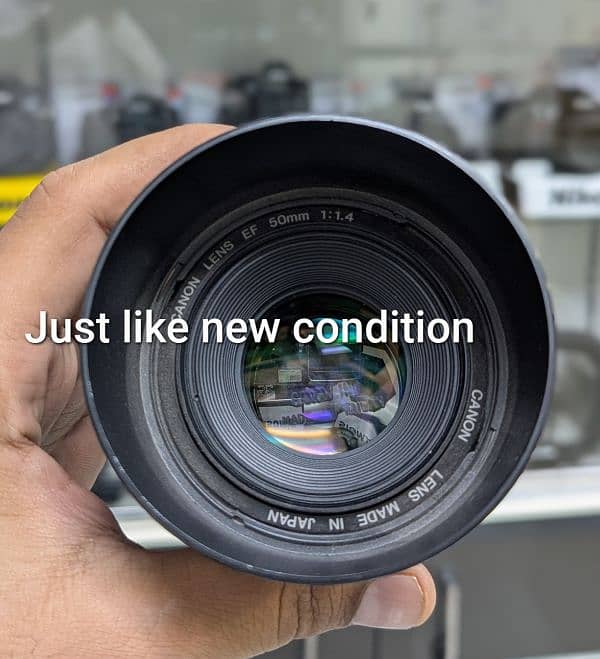 Canon 50MM F/1.4 usm just like new condition 10/10 3
