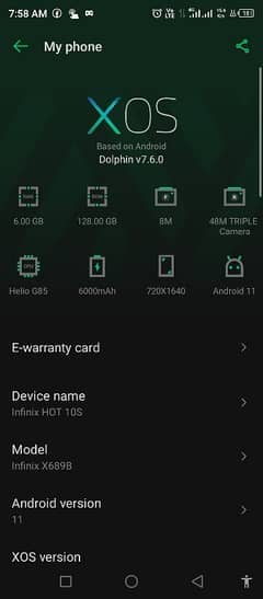 Infinix hot 10s