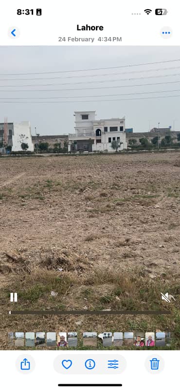 Prime Opportunity to Own a Well-Located Plot at An Extremely Reasonable Rate Fecilities Park Majid Commercial Aea On Walkig Distance 5