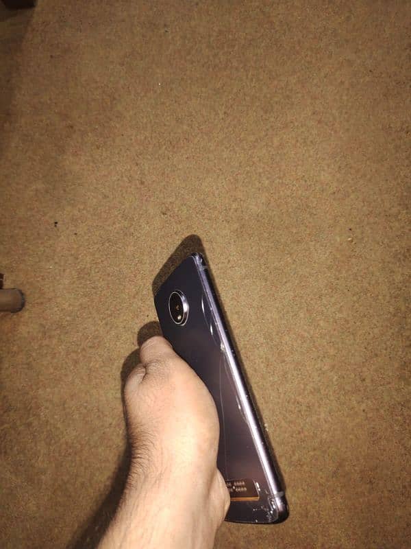 "Moto Z4 Non PTA | 4GB RAM 128GB ROM | Minor Back Crack | Urgent Sale" 2