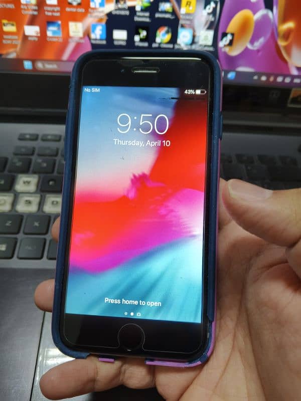 Iphone 6 Silver 128 Gb Factory Unlocked PTA approved only kit 11