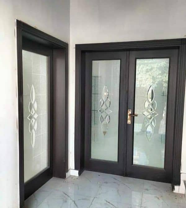 Solid Wooden Door-Semi Solid-Ash Mdf/Malaysian/Ash/Melamine/Fiber Door 2