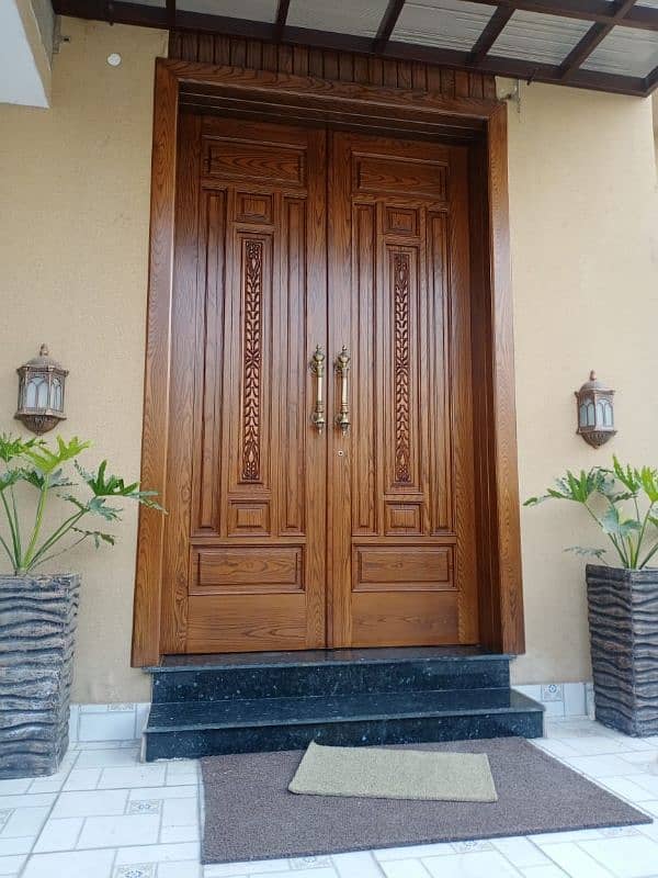 Solid Wooden Door-Semi Solid-Ash Mdf/Malaysian/Ash/Melamine/Fiber Door 6