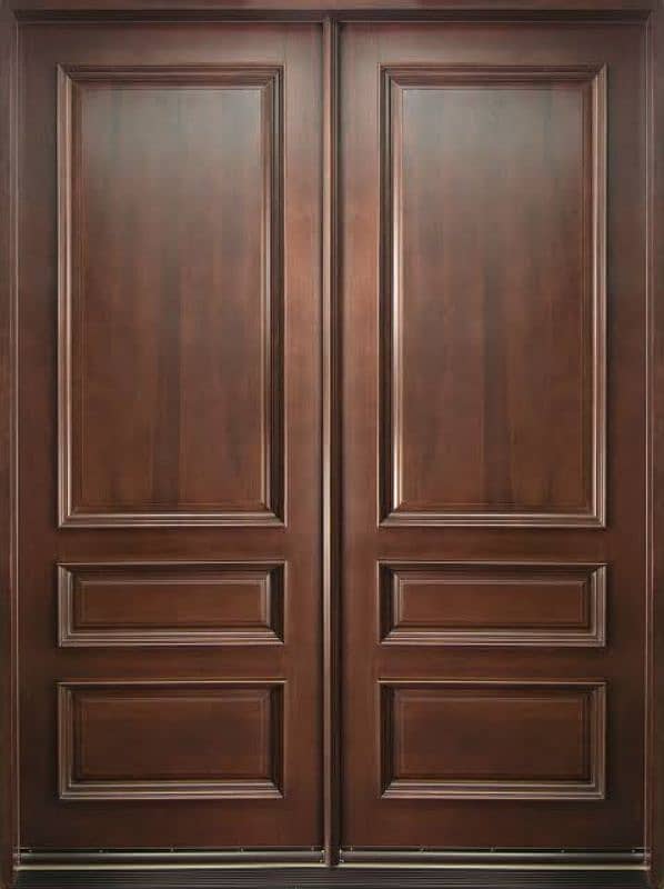Solid Wooden Door-Semi Solid-Ash Mdf/Malaysian/Ash/Melamine/Fiber Door 9