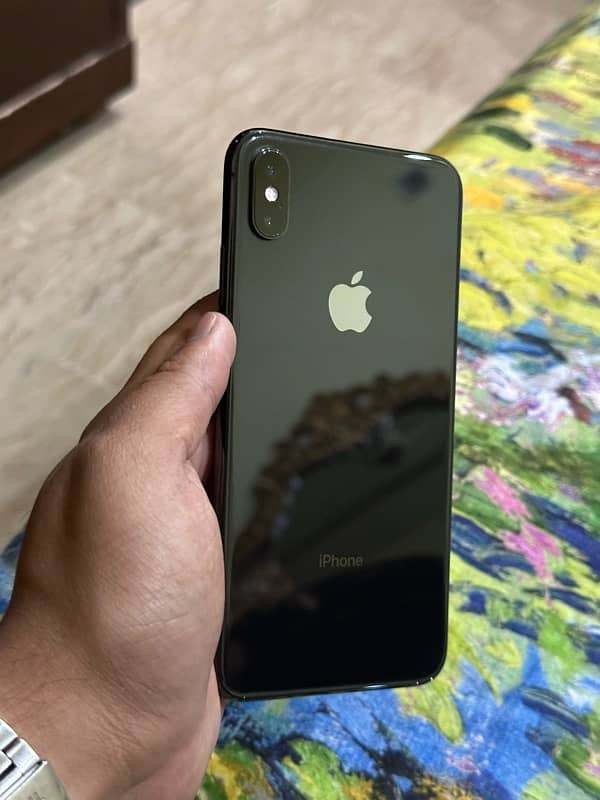 iphone xsmax 64gb airtight scratchless dual PTA xs max BH78% 0