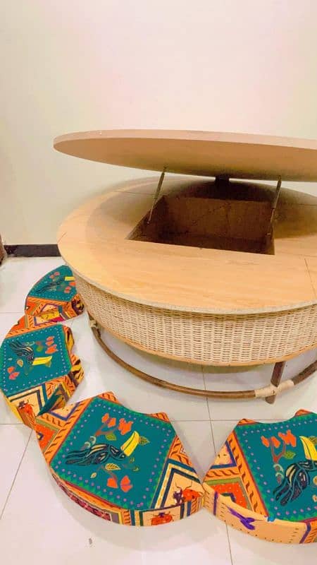 Center Table with Storage Space 1