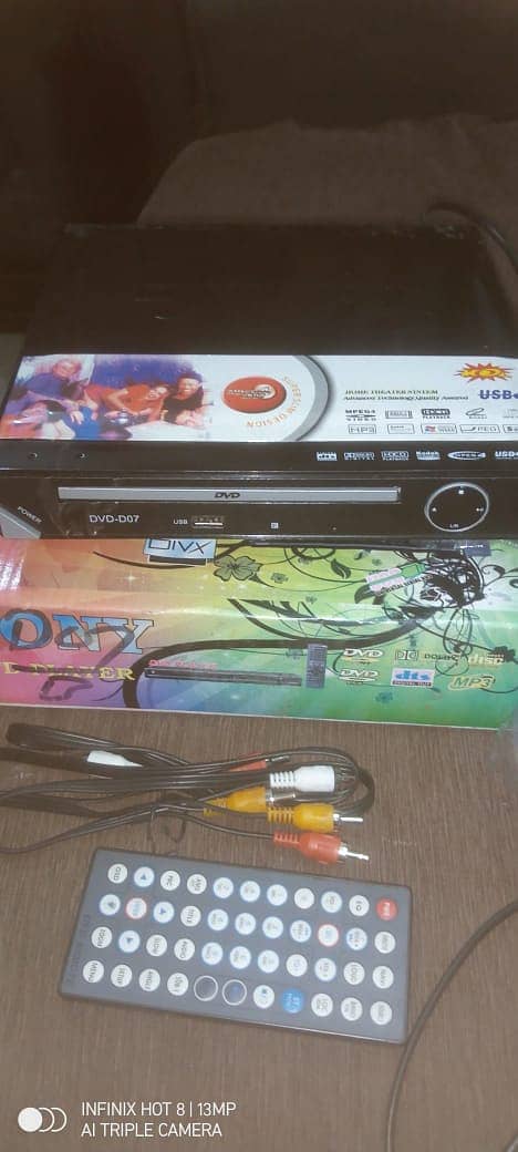 Sony DVD Player with USB Support – Original Quality – Fully Working – 0