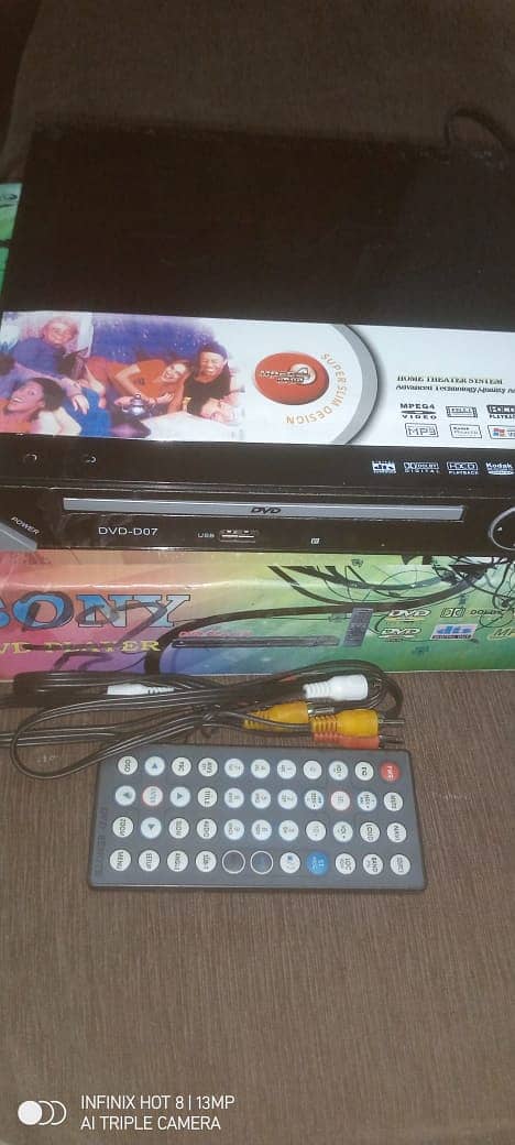 Sony DVD Player with USB Support – Original Quality – Fully Working – 1