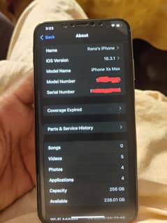 iphone xs max 256gb