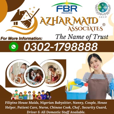 Filipino Maids , Cook Nanny Patient Care CHEF / House Maid Available