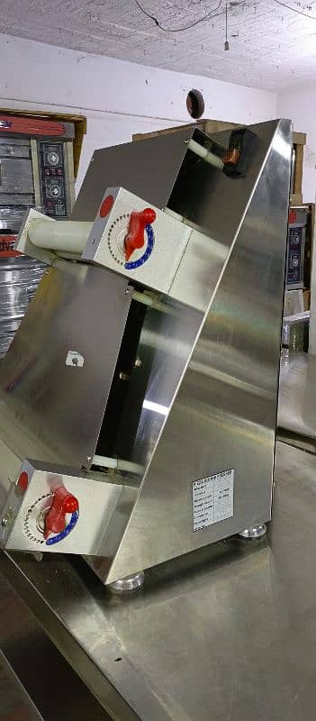 imported pizza dough roller stainless steel  , dough mixer, prep table 0