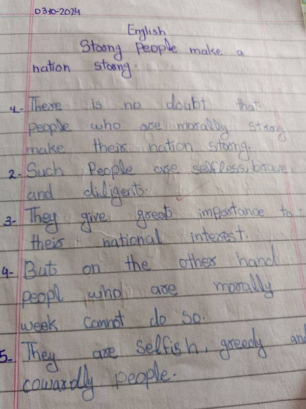 "Handwritten Notes | Neat & Clean Writing for Students" 3