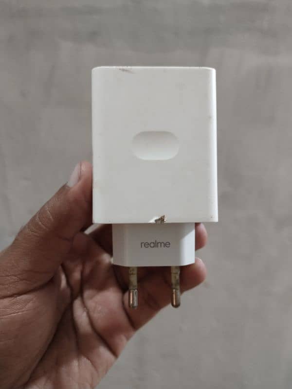 Realme 6i 18W box pulled fast charger adapter 0