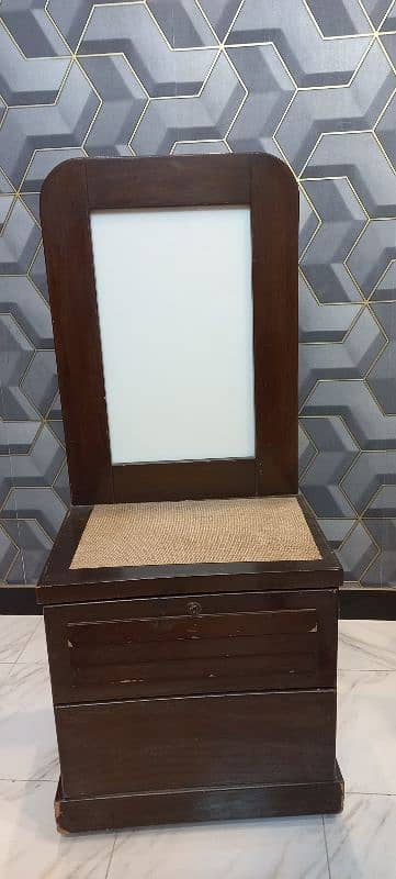 bed with side tables for sale (need polish otherwise new) 7