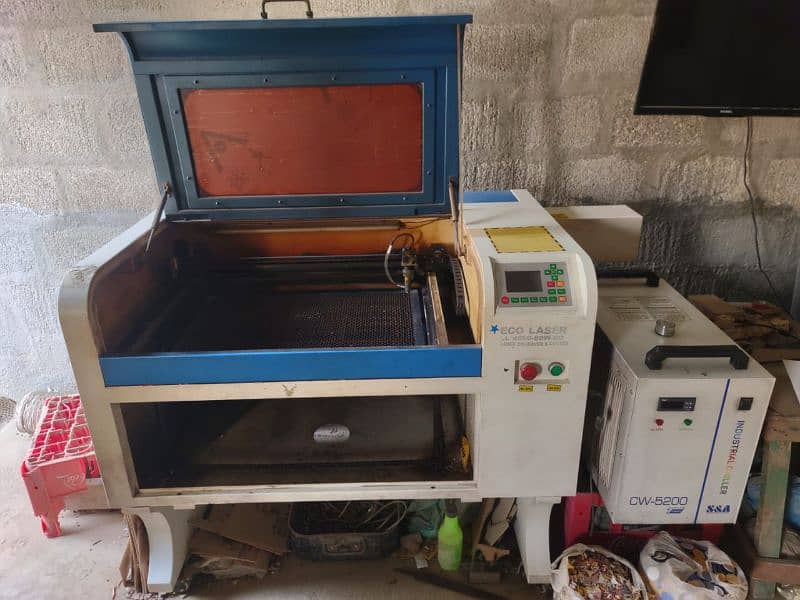 CNC laser cutting engraving machine 5
