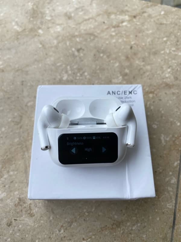 AirBuds Pro for sale with touch display with full box 1