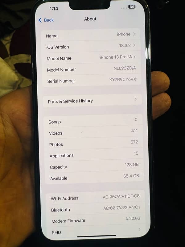 iPhone 13 Pro Max non pta screen change 1