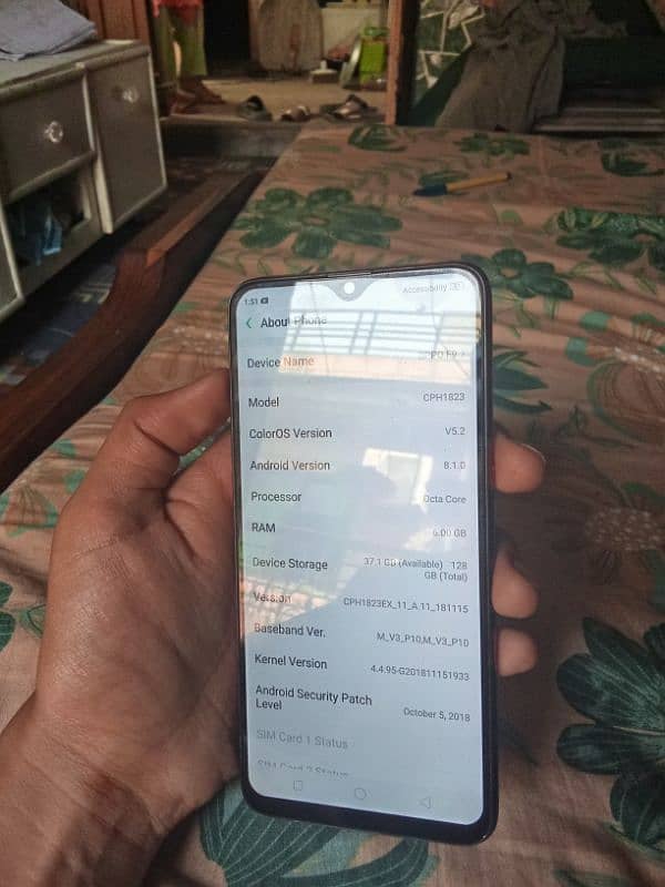 Oppo F9 pro 6/128 All ok 7