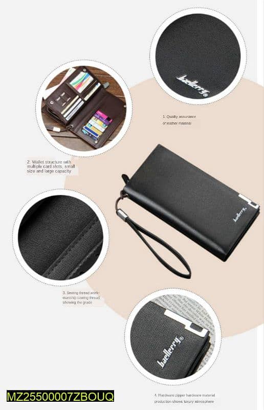 SPACIOUS LEATHER WALLET 3