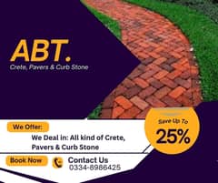 Tuff tile / pavers / Karb stone