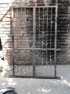 iron grill door