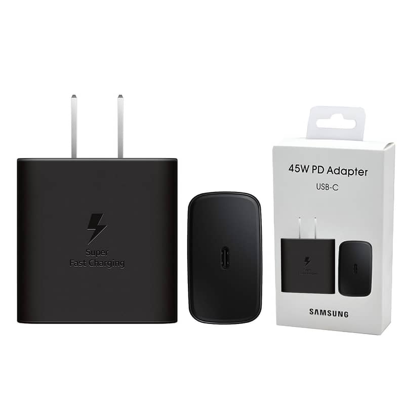 SAMSUNG 45W US PIN PD SUPER FAST CHARGER , uk pin , eu pin 0
