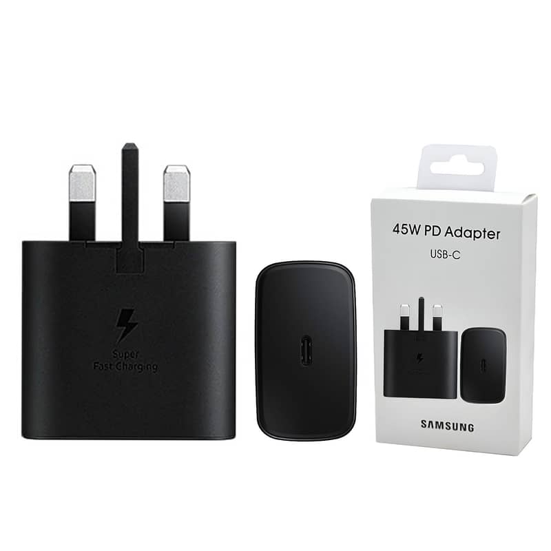 SAMSUNG 45W US PIN PD SUPER FAST CHARGER , uk pin , eu pin 1