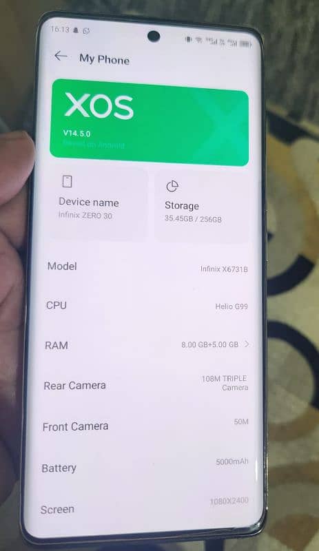 Infinix Zero 30 4g 0