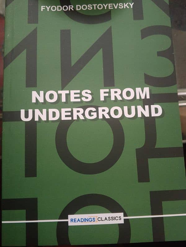 Notes from the Underground by Fyodor Dostoevsky 0