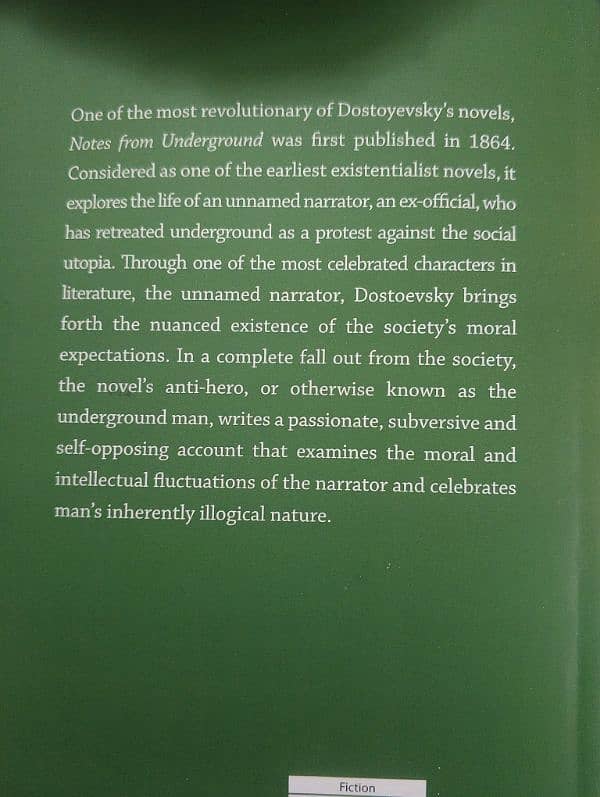 Notes from the Underground by Fyodor Dostoevsky 2