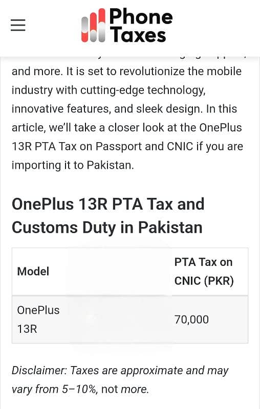 OnePlus 13 R 12/512 Just Box Open Official PTA Aprpoved 2