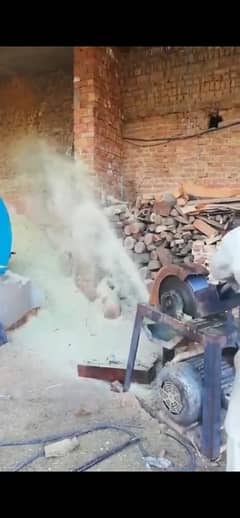 wood crushing machine
