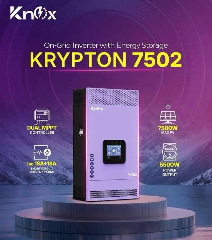knox Hybrid Ongrid Inverter 4kw, 6kw, 8kw, 10kw, ip21, ip65 3