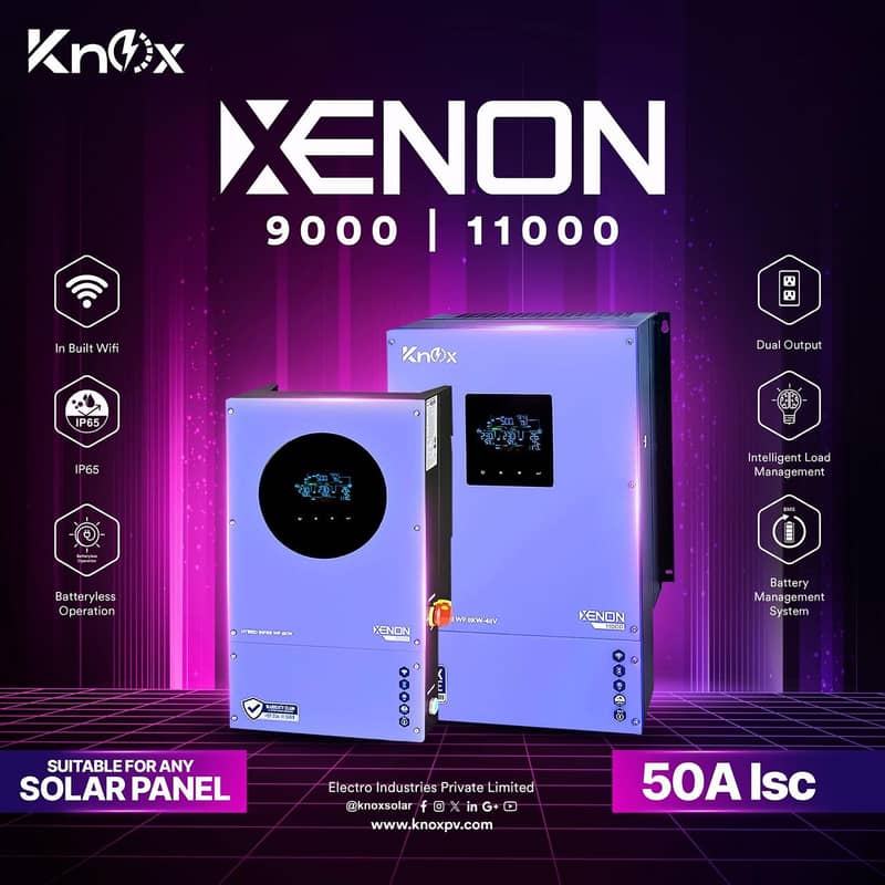 Knox Krypton 8KW PV11000 Max II Solar Hybrid Inverter/krypton 4