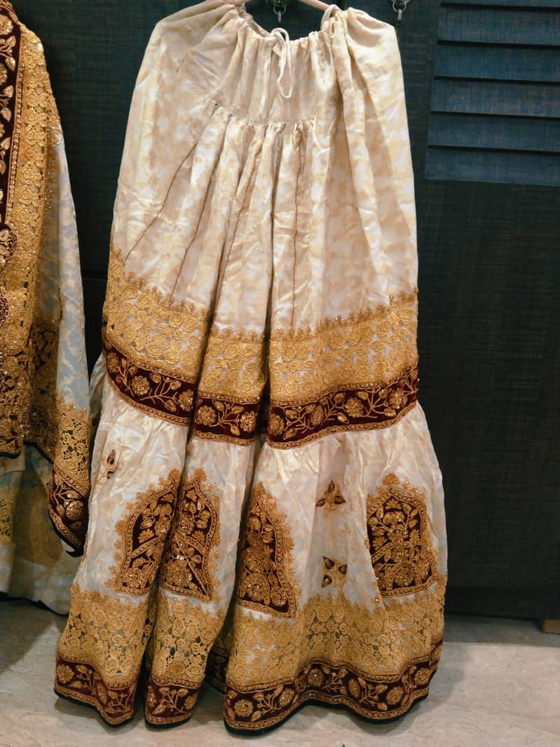 Designer Dress for Bridal Nikah Valeema function 2