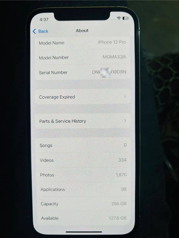 iPhone 12 Pro NON PTA FU 5