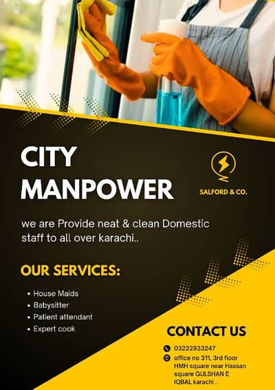 Professional & reasonable prices staff provider