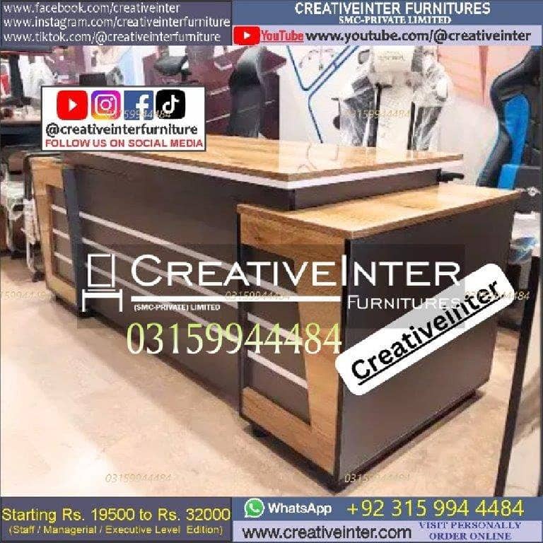Office Table Workstation Gaming Desk Study Computer Chair Working Hom 5