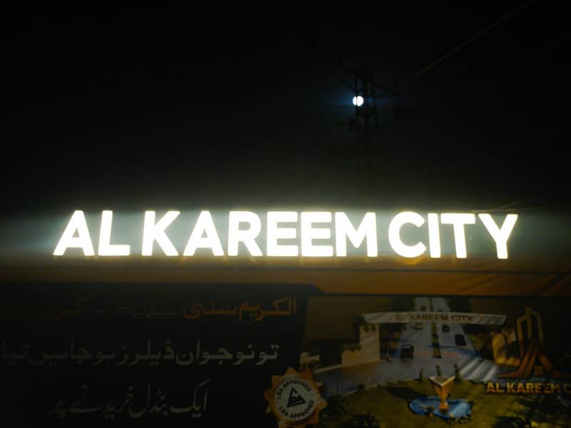 Sign Board Design, 3D Lit Boards Design, Backlit Sign Boards Design 1