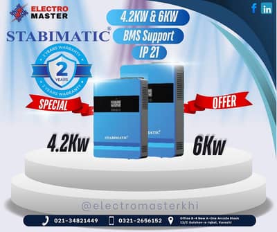 Solar Inverter STABIMATIC 4.2Kw - 6KW