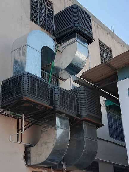 Evaporative Coolers / Duct Cooler for Industrial Domestic 125000 2
