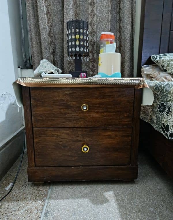 Newly King size Bed with side tables 2