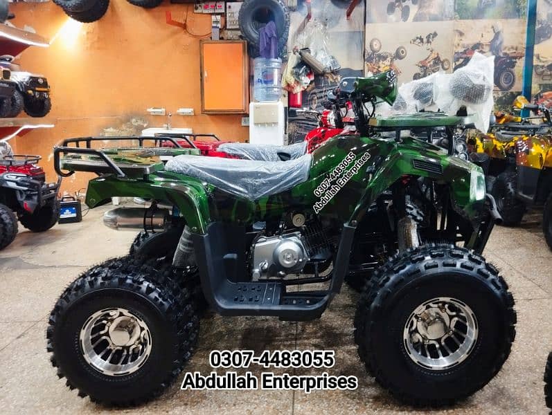 Audi model 150 size brand new ATV Quad Bike 4 sale online delivery pak 5