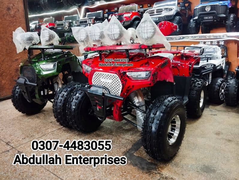 Audi model 150 size brand new ATV Quad Bike 4 sale online delivery pak 7